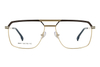 Silver Metal Glasses Frames HT5011