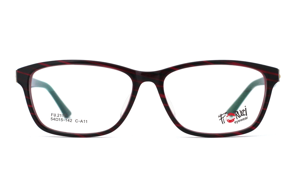 Popular Retro Style Acetate Glasses Frames 2112