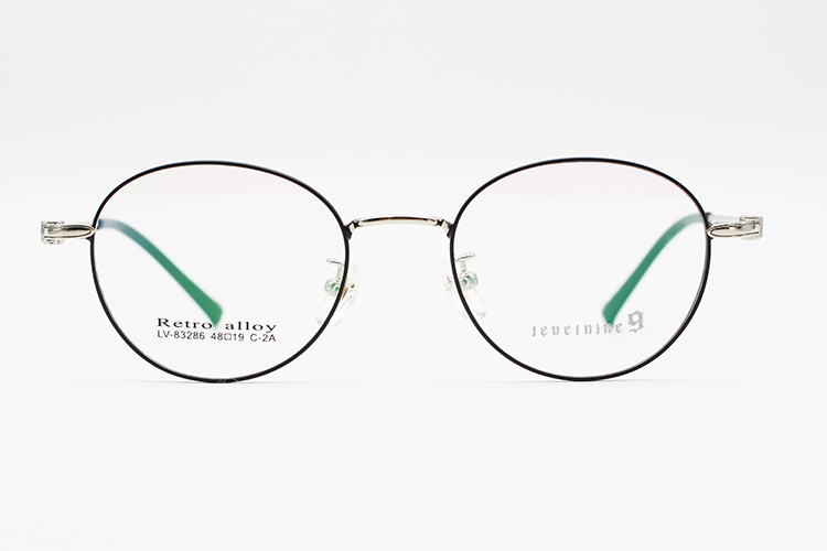 Silver Round Frame Glasses