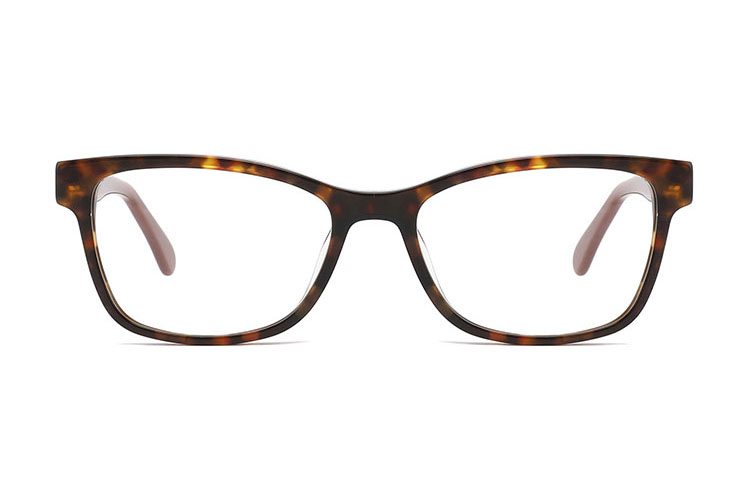 Acetate Rectangle Full Frame Glasses FG1222