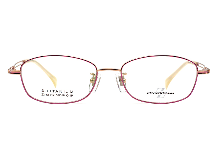 Women's Oval Shape Tianium Glasses Frames