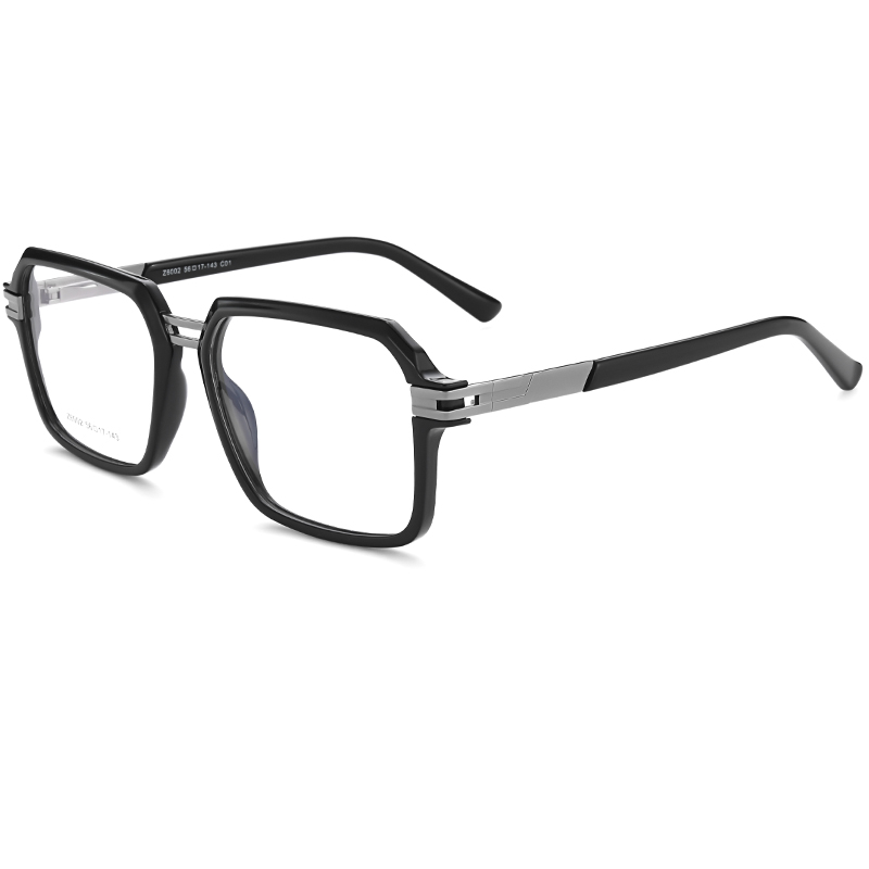 Square Aviator Eyeglasses Glasses