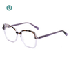 Acetate Thick Frame Eyeglasses WXA21070