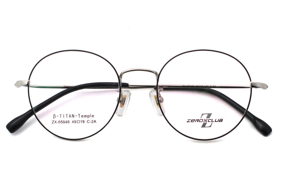 Wholesale Round Titanium Optical Eye Glasses