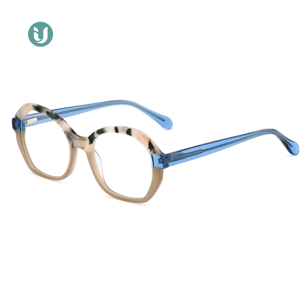 Wide Tortoise Frame Glasses Eyeglass